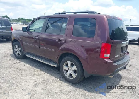2009 Honda Pilot Ex-L из США, поврежденный, VIN 5FNYF38539B016260